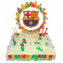 Gateau De Bonbons Stade Fc Barcelone 2 380 Kg